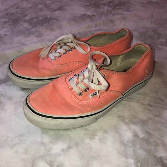 vans authentic peach